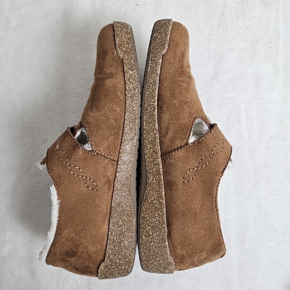 Earth Origins Jordie Brown Suede Slip-On Clog Shoes Comfort Mule Size 7 - Picture 4 of 11